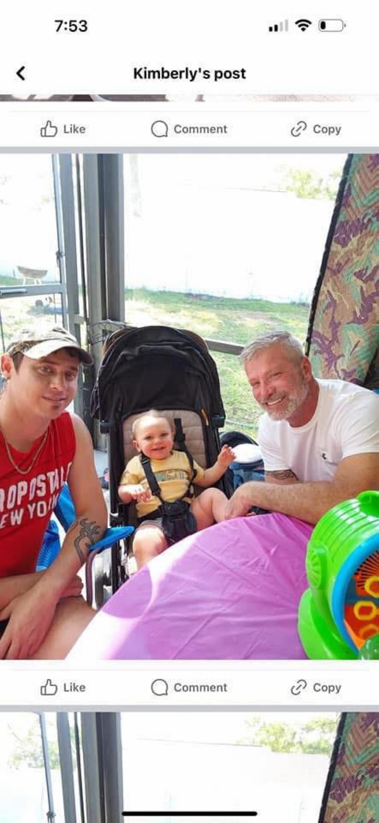 Neal with family