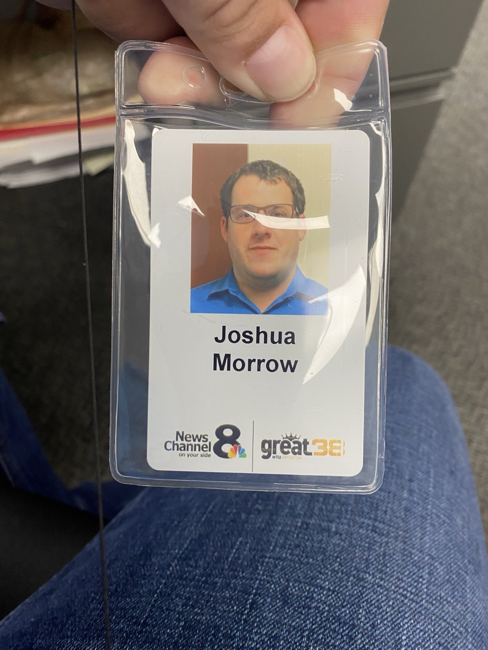 Joshua Morrow — News Channel 8 badge