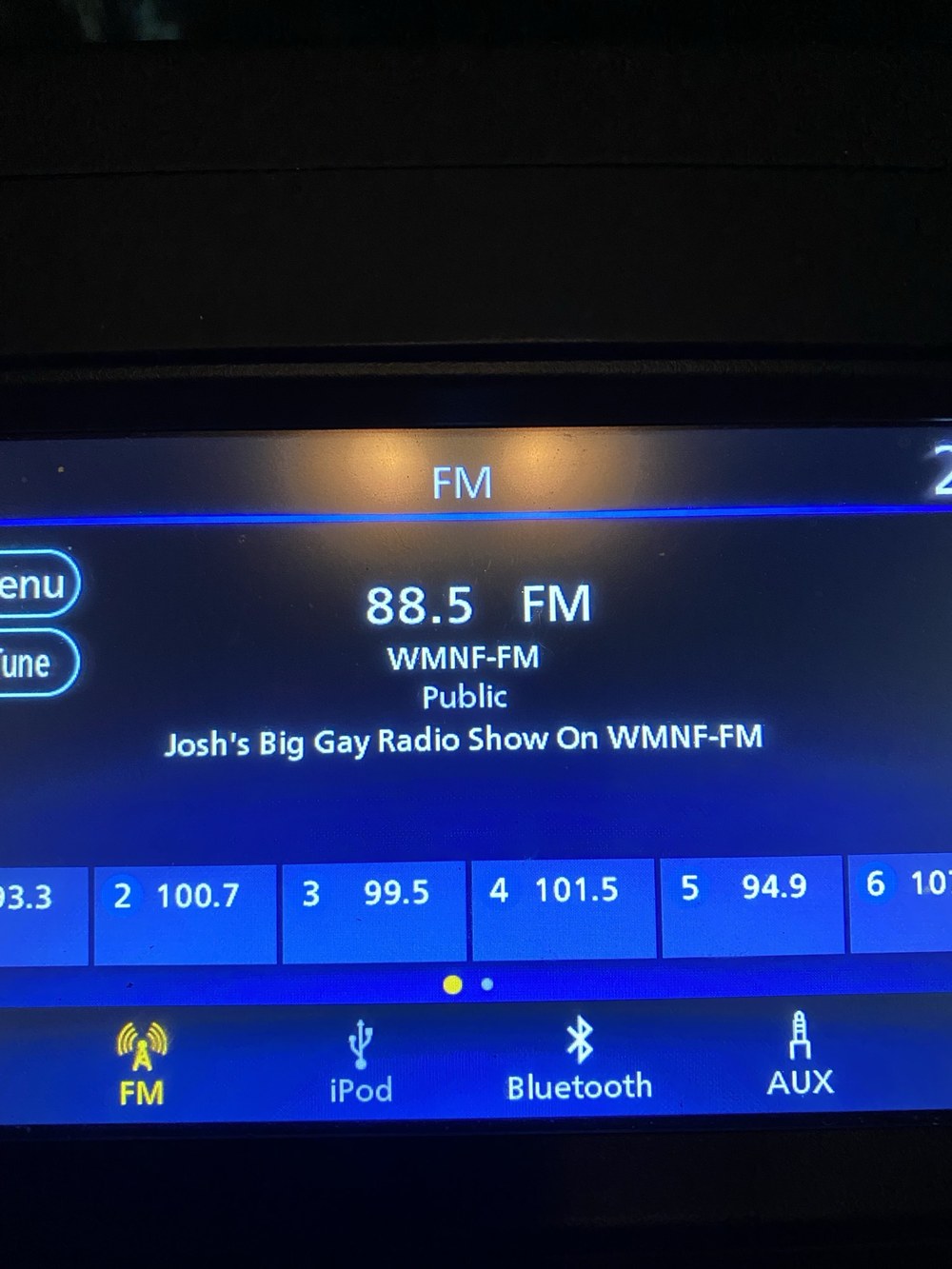 Josh's Big Gay Radio Show on the dial